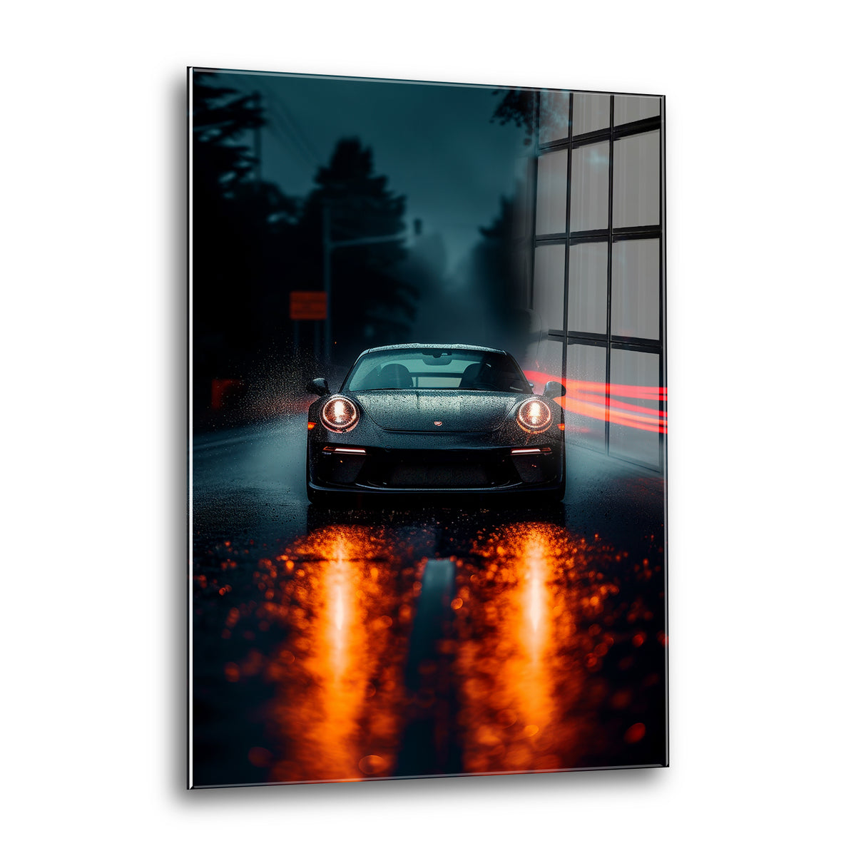 Acrylglas Wandbild - Dark Drive