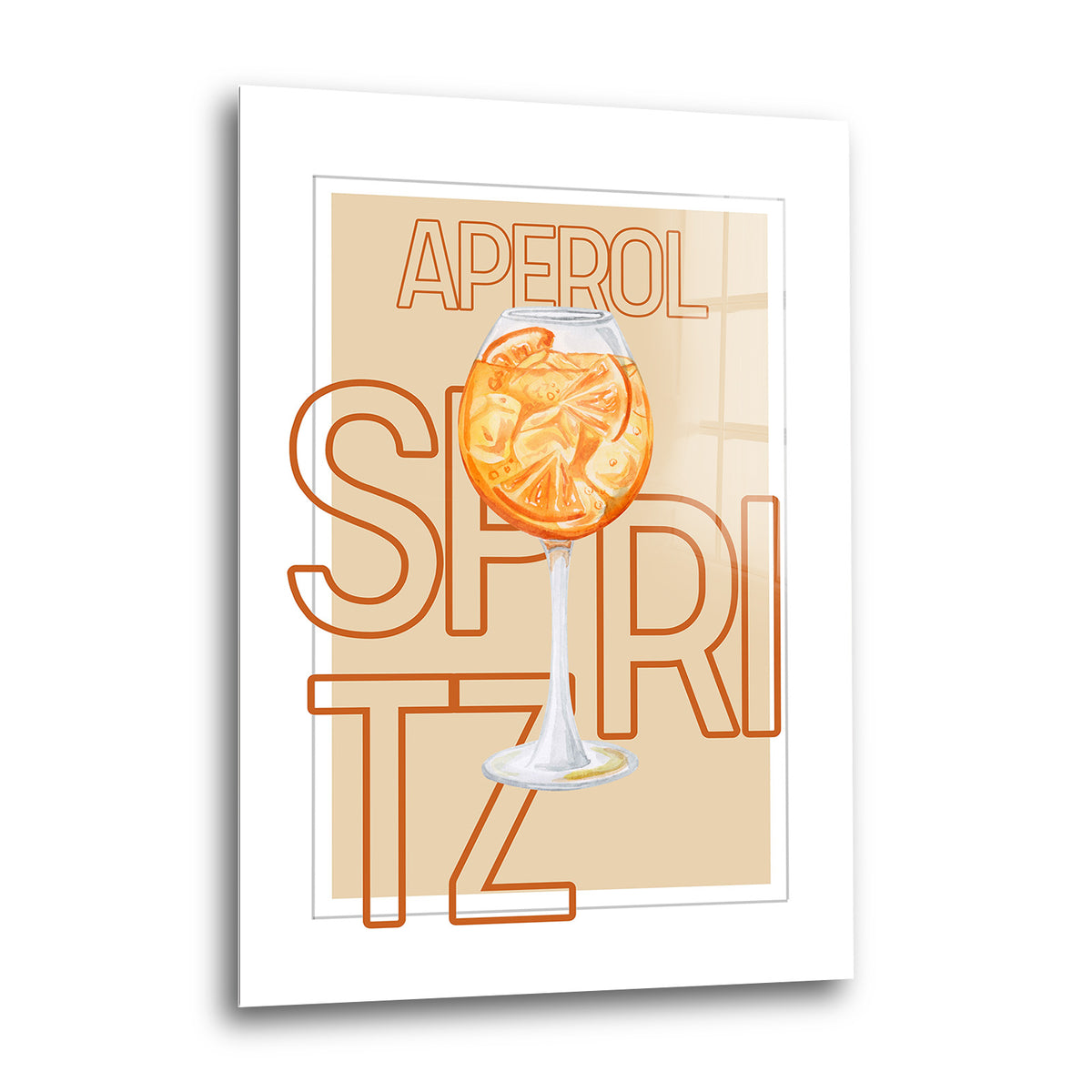 Acrylglas Wandbild - Spritz