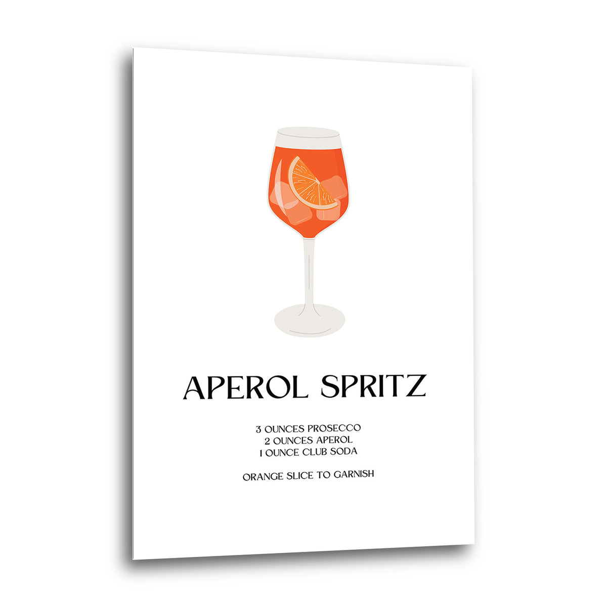 Acrylglas Wandbild - Spritz O´Clock