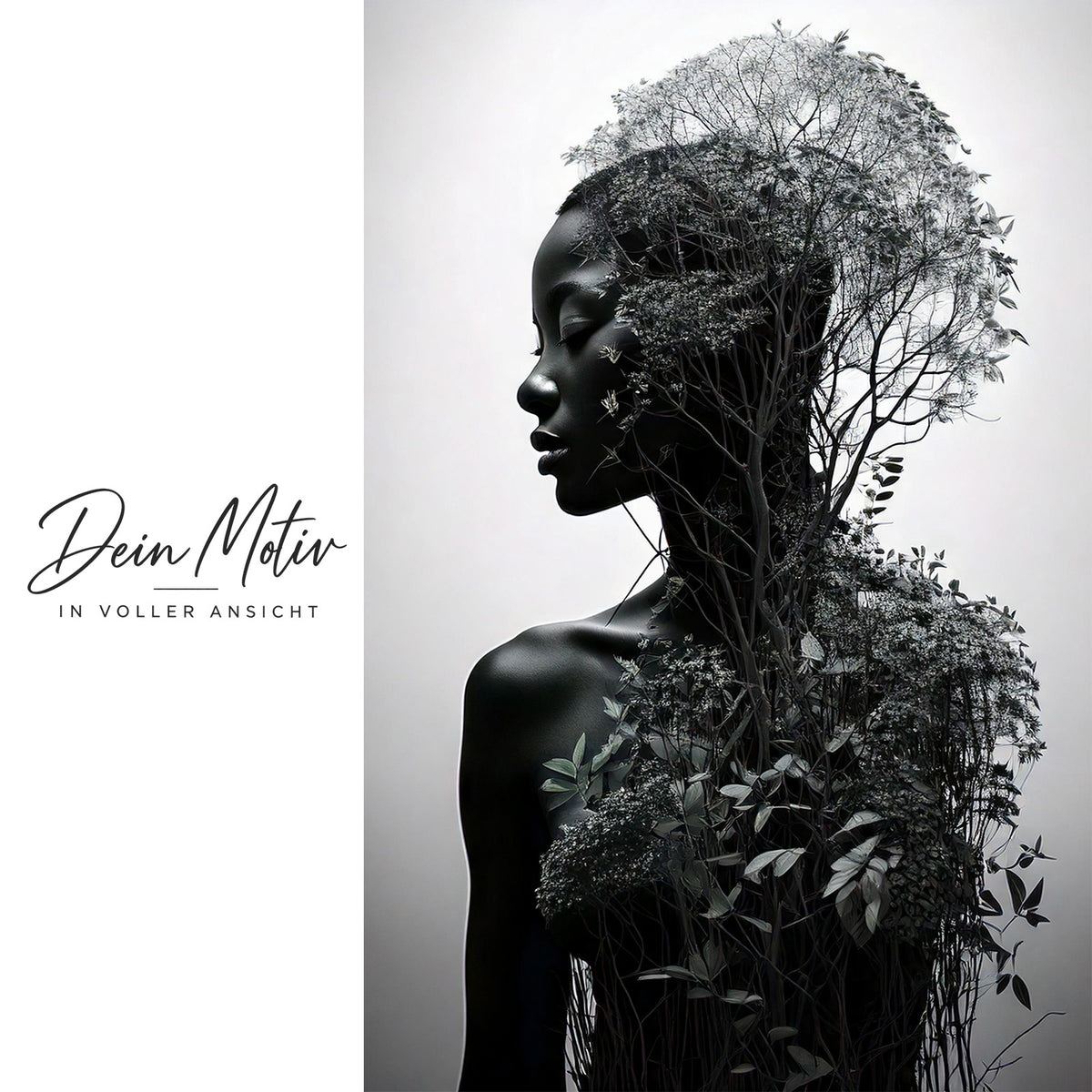 Acrylglas Wandbild - Nature Woman