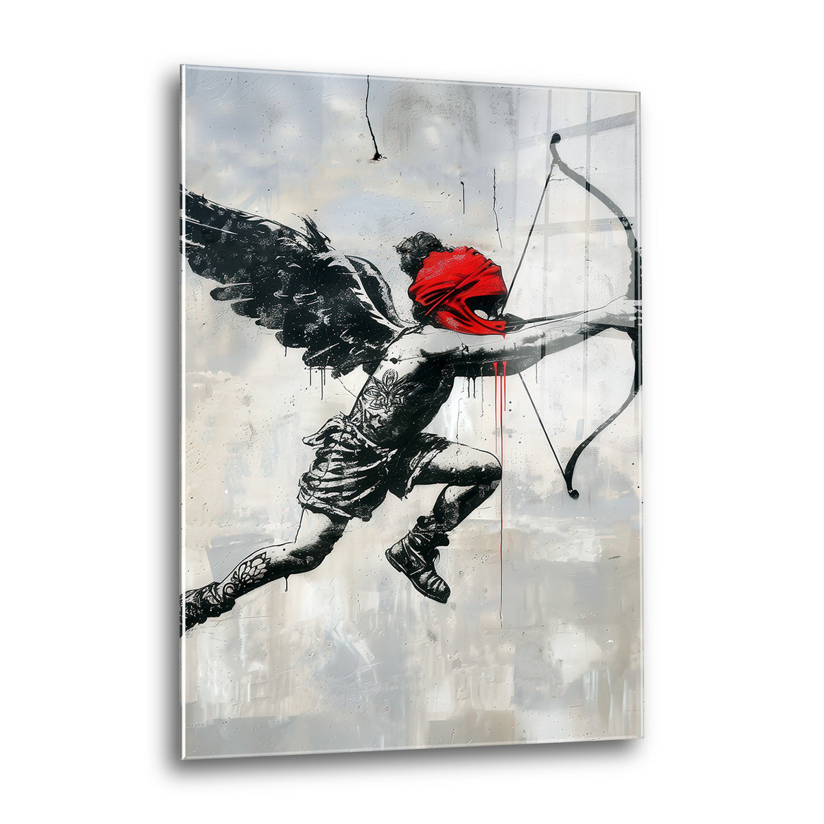 Acrylglas Wandbild - Masked Amor