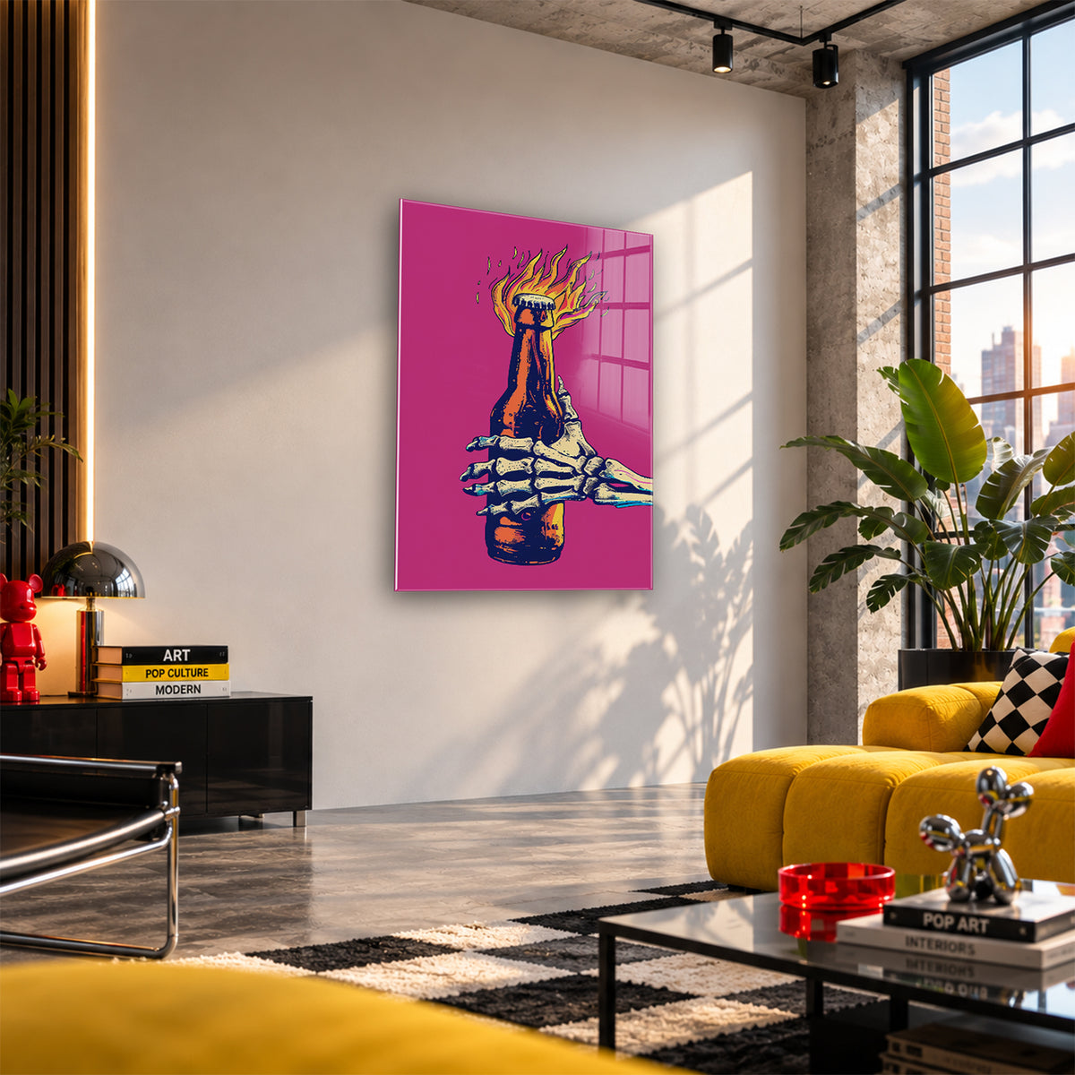 Acrylglas Wandbild - Last Beer