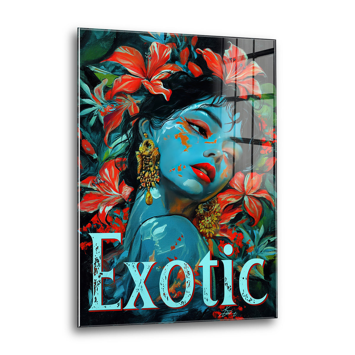 Acrylglas Wandbild - Exotic