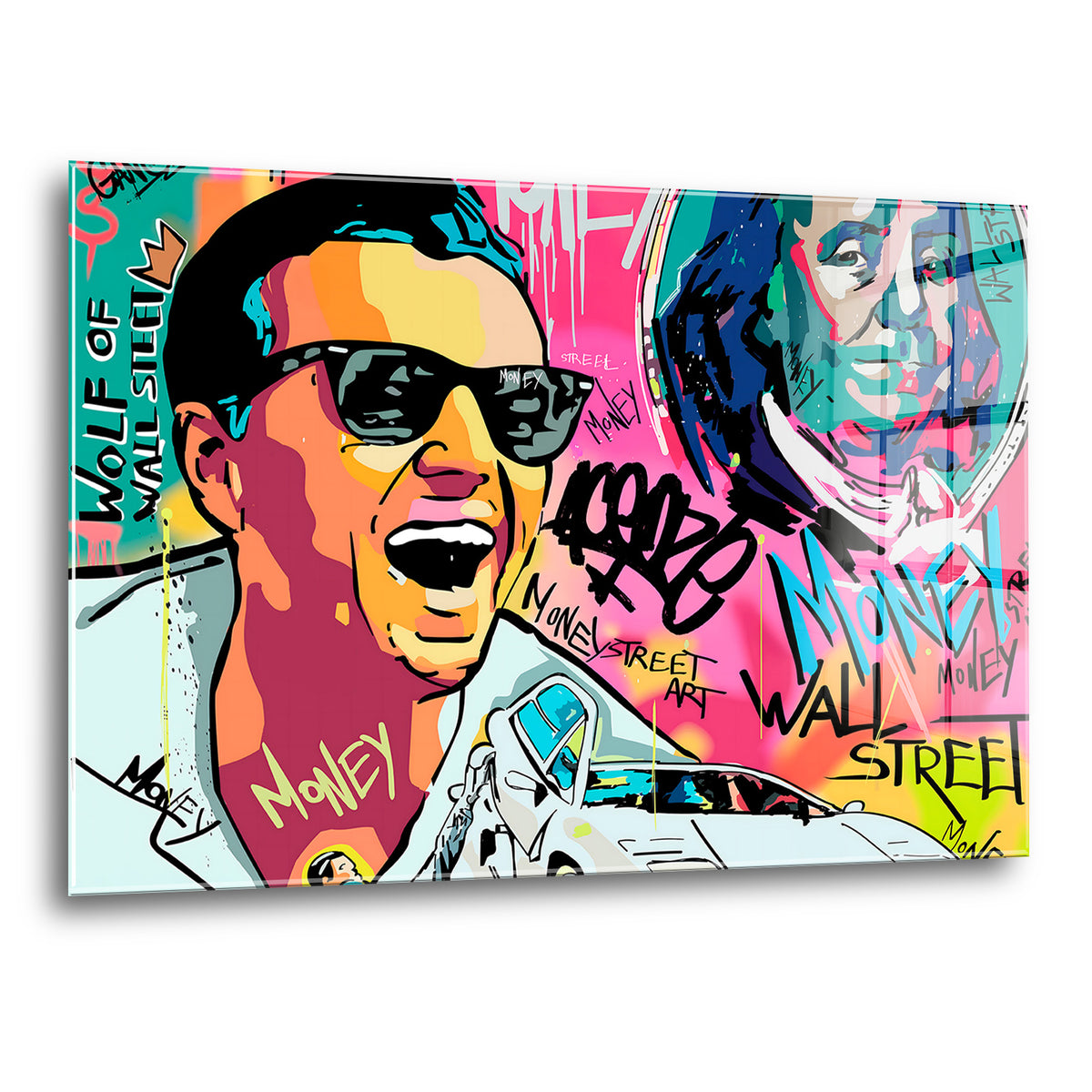 Acrylglas Wandbild - Moneyboy LeoDi
