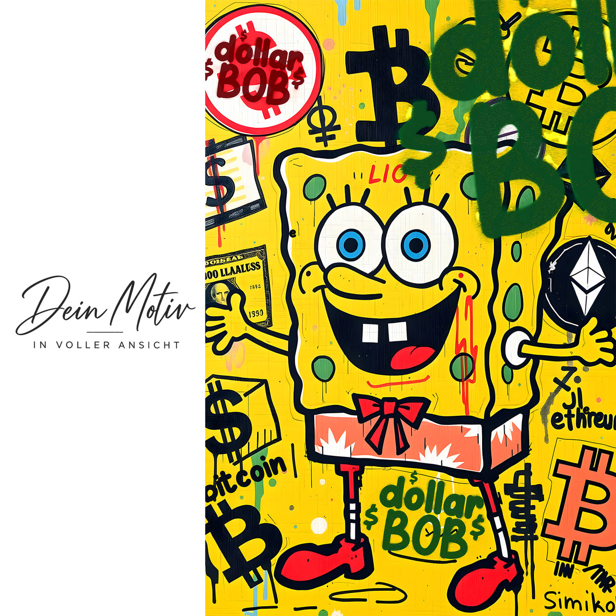 Acrylglas Wandbild - Dollar Bob