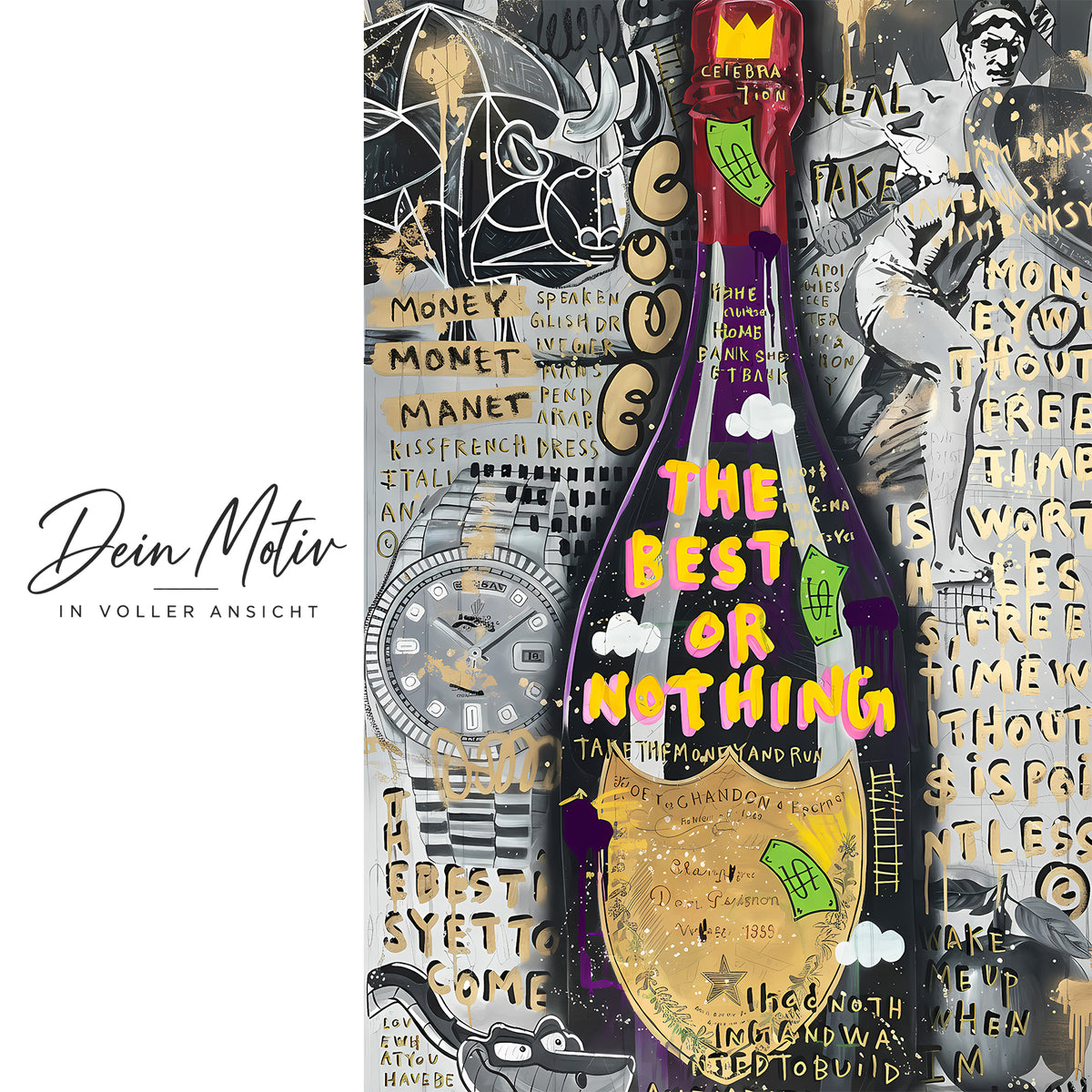 Acrylglas Wandbild - Best Or Nothing