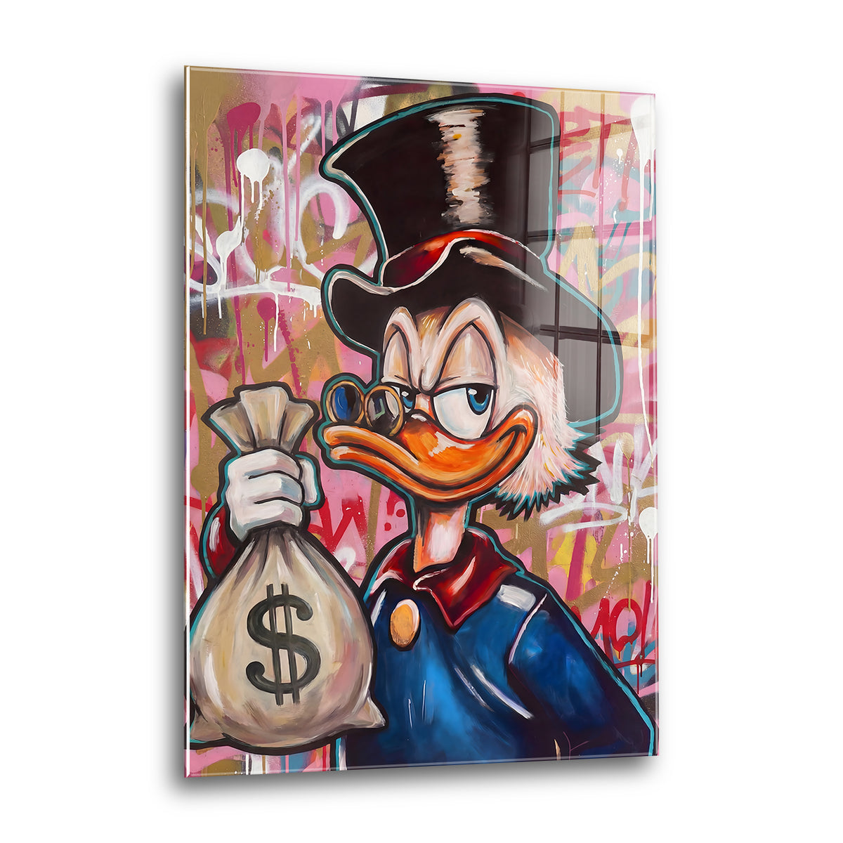 Acrylglas Wandbild - Old Duck