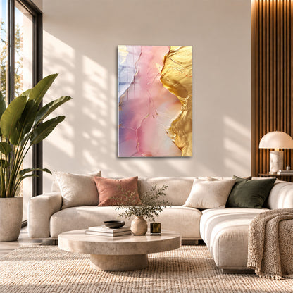 Acrylglas Wandbild - Pink Harmonie