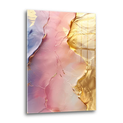 Acrylglas Wandbild - Pink Harmonie