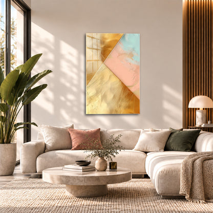Acrylglas Wandbild - Soft Geometry