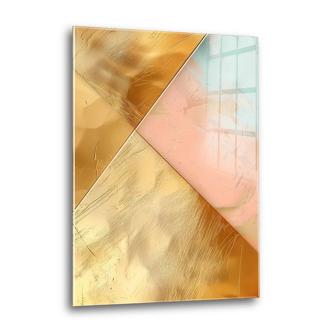 Acrylglas Wandbild - Soft Geometry
