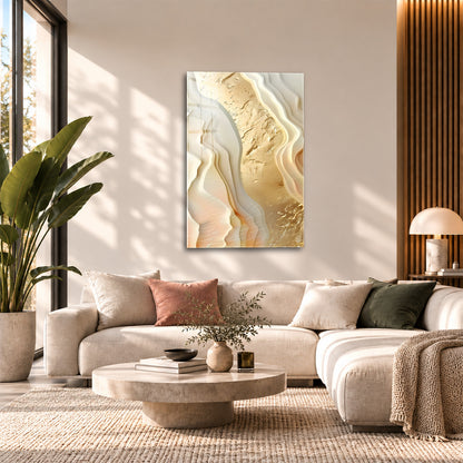 Acrylglas Wandbild - Light Waves
