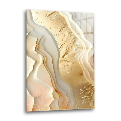 Acrylglas Wandbild - Light Waves