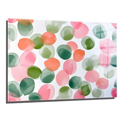 Acrylglas Wandbild - Pastel Stones