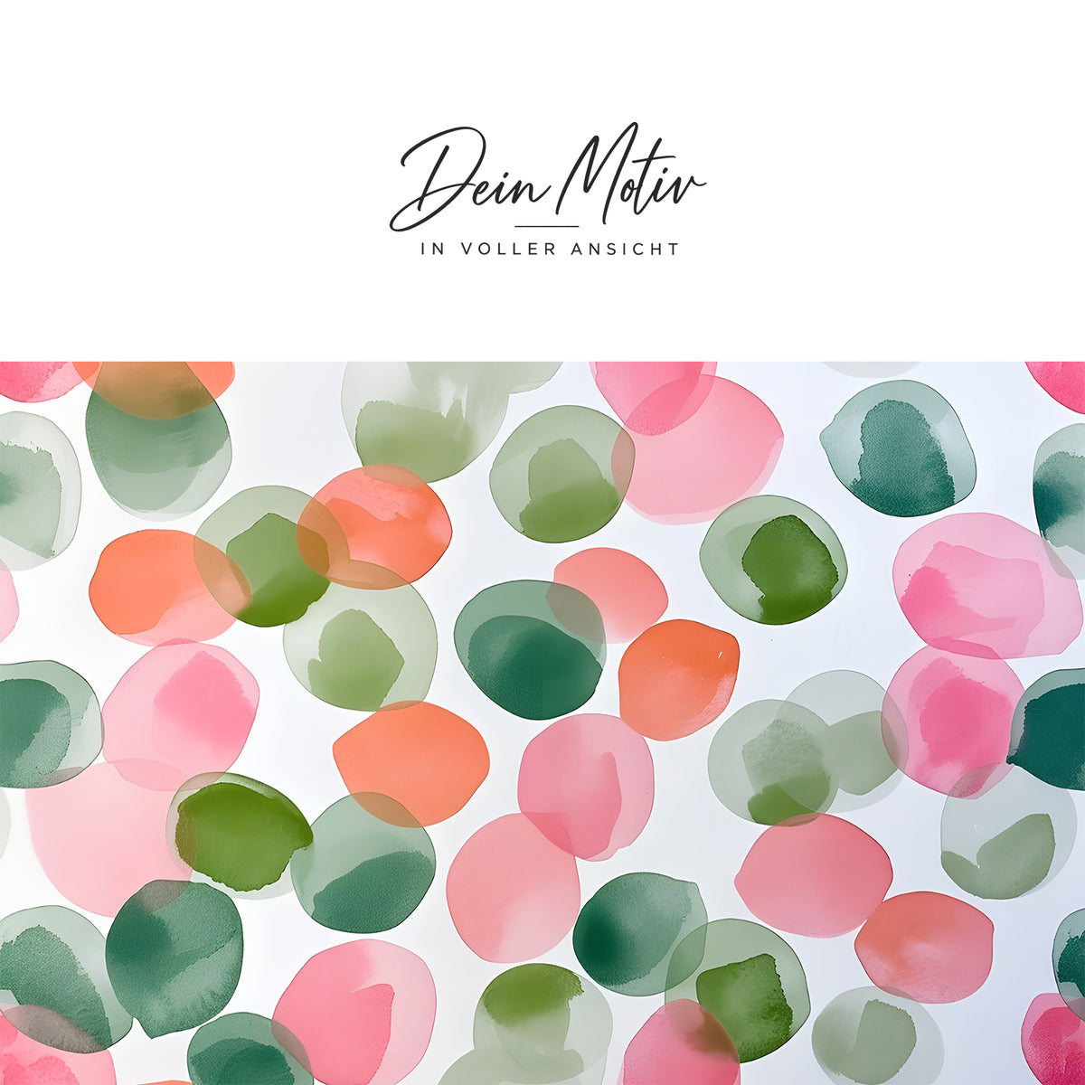 Acrylglas Wandbild - Pastel Stones