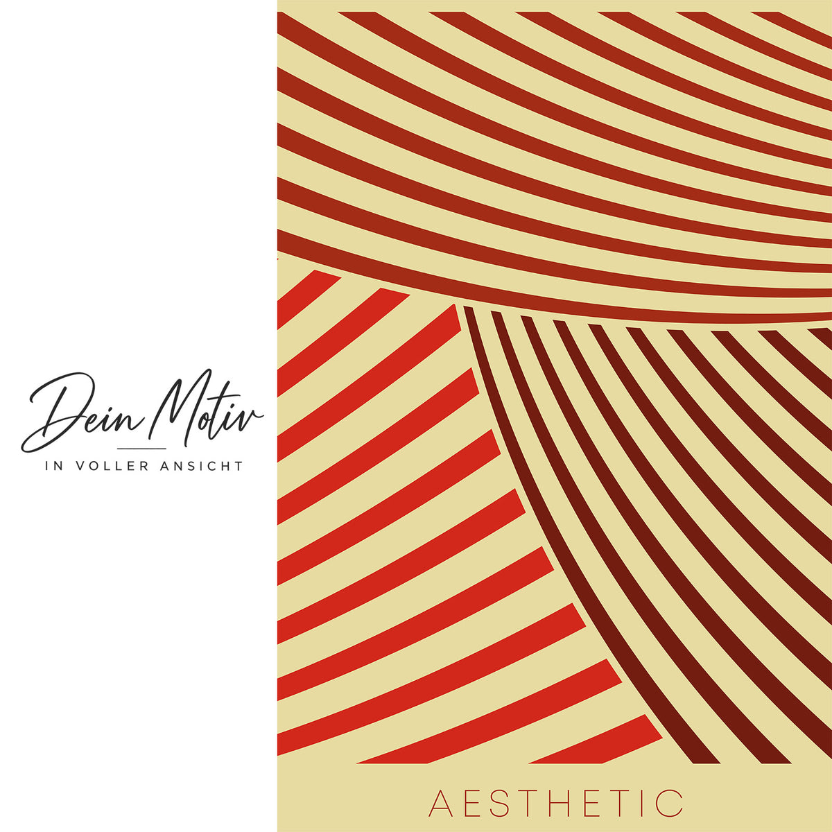 Acrylglas Wandbild - Aesthetic Waves