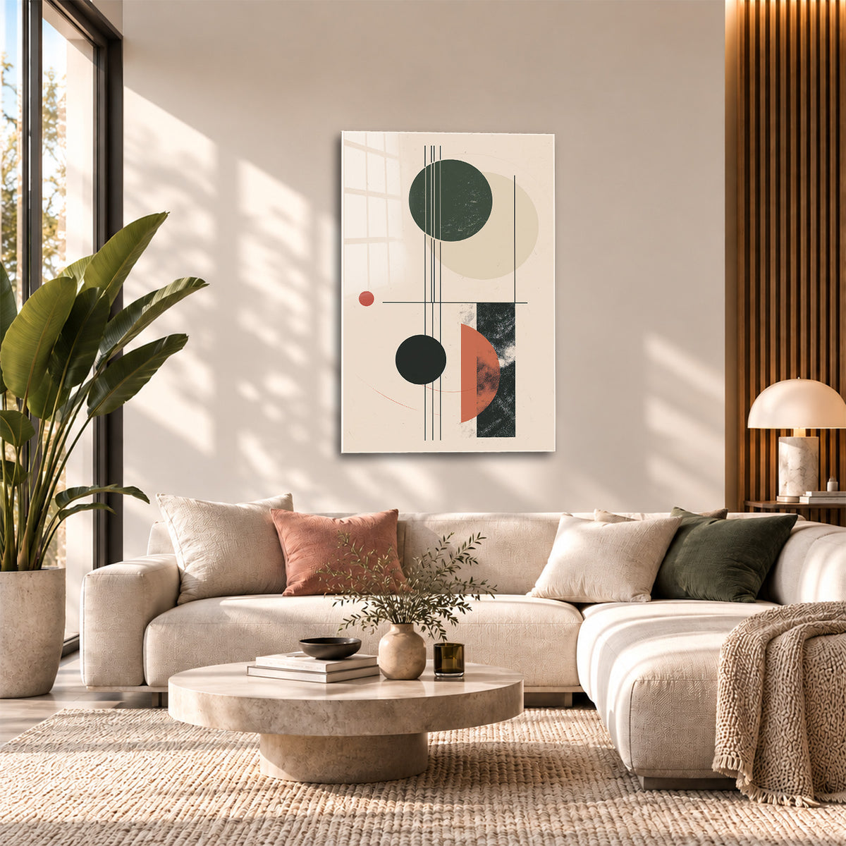 Acrylglas Wandbild - Urban Shapes