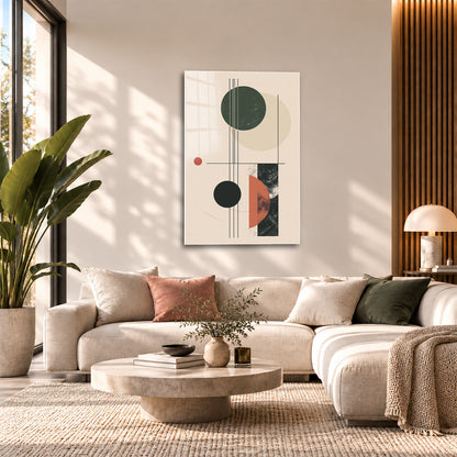Acrylglas Wandbild - Urban Shapes
