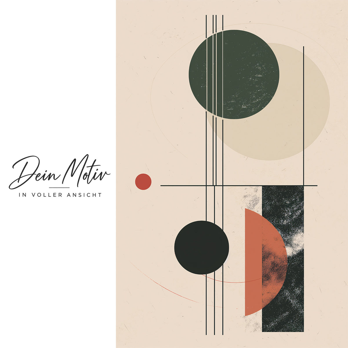 Acrylglas Wandbild - Urban Shapes