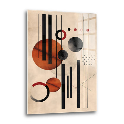 Acrylglas Wandbild - Retro Geometry