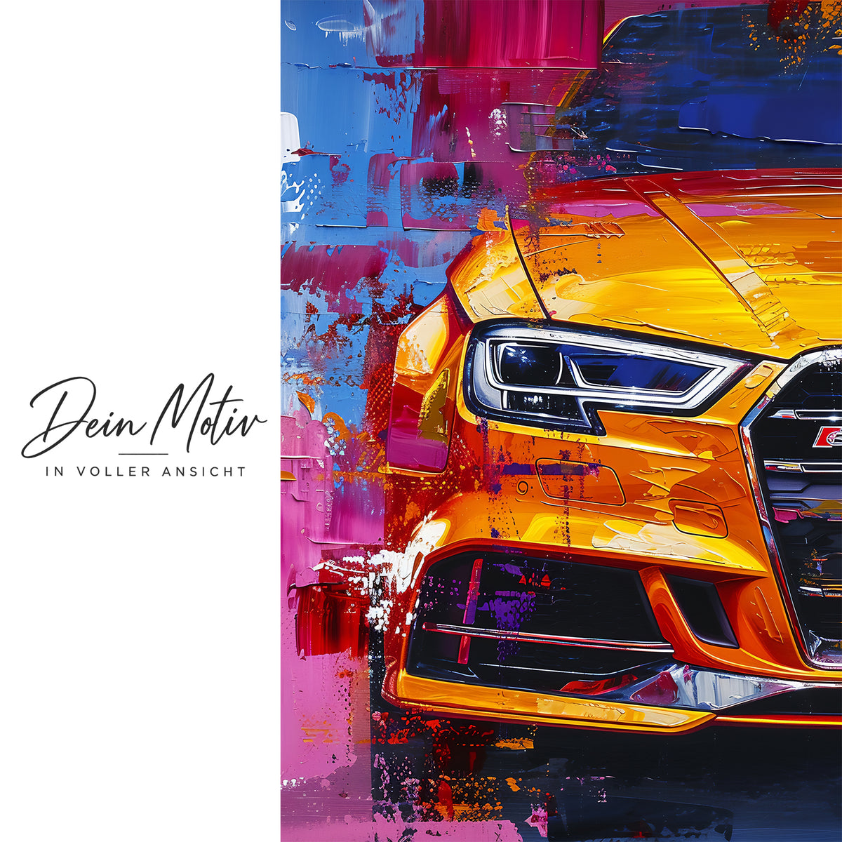 Acrylglas Wandbild - Painted Drive