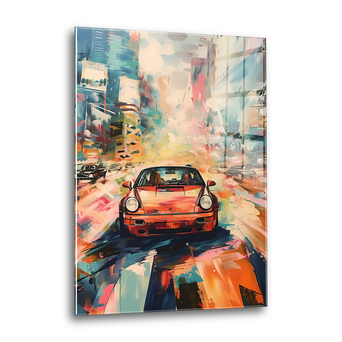 Acrylglas Wandbild - Urban Drive