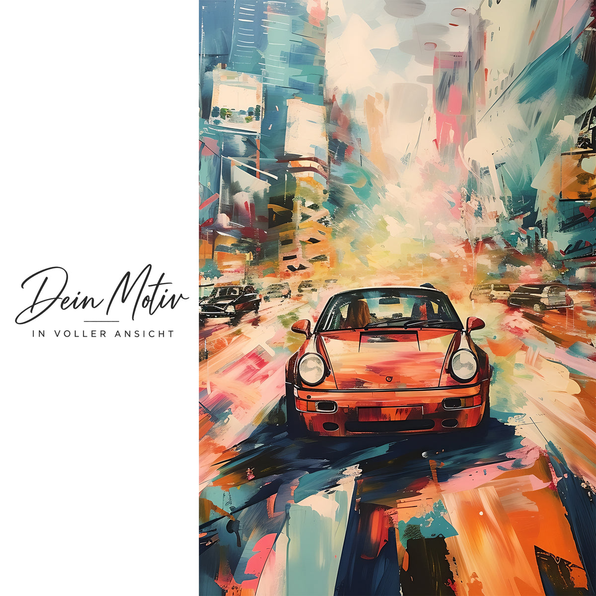 Acrylglas Wandbild - Urban Drive