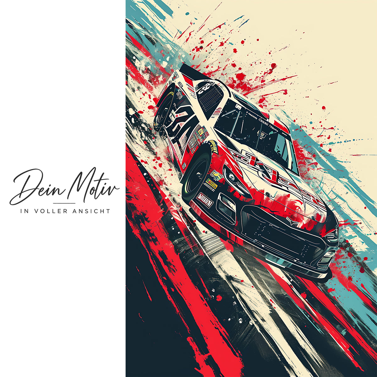 Acrylglas Wandbild - Street Racer