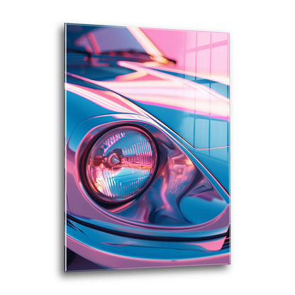 Acrylglas Wandbild - Pink Motion