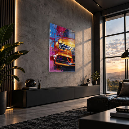 Acrylglas Wandbild - Painted Drive