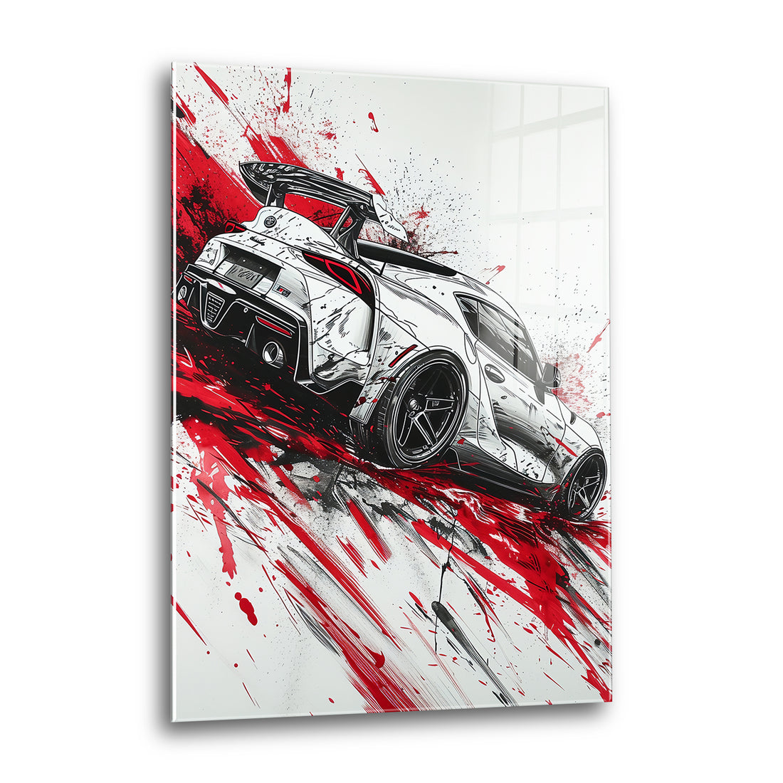Acrylglas Wandbild - Track Ready