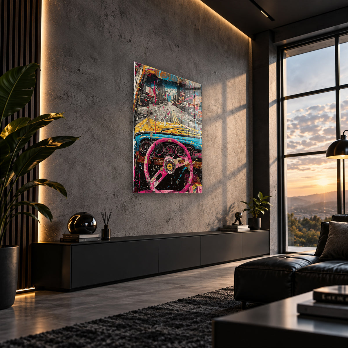 Acrylglas Wandbild - Driven