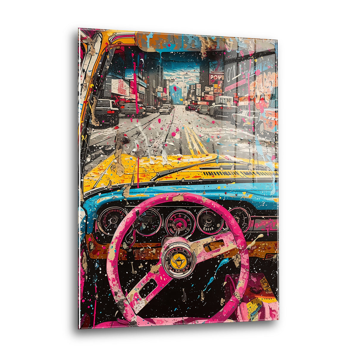 Acrylglas Wandbild - Driven