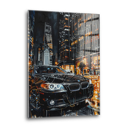 Acrylglas Wandbild - City Lights