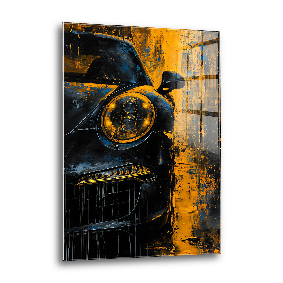 Acrylglas Wandbild - Yellow Light