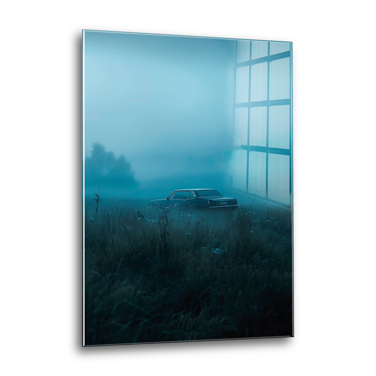 Acrylglas Wandbild - Fog Runner
