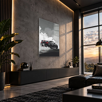 Acrylglas Wandbild - Black Shadow