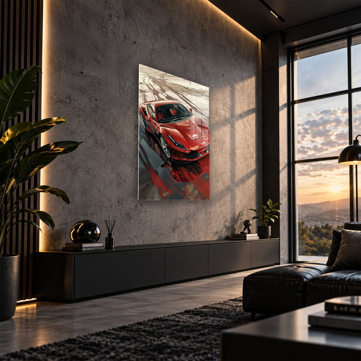 Acrylglas Wandbild - Speed Rider