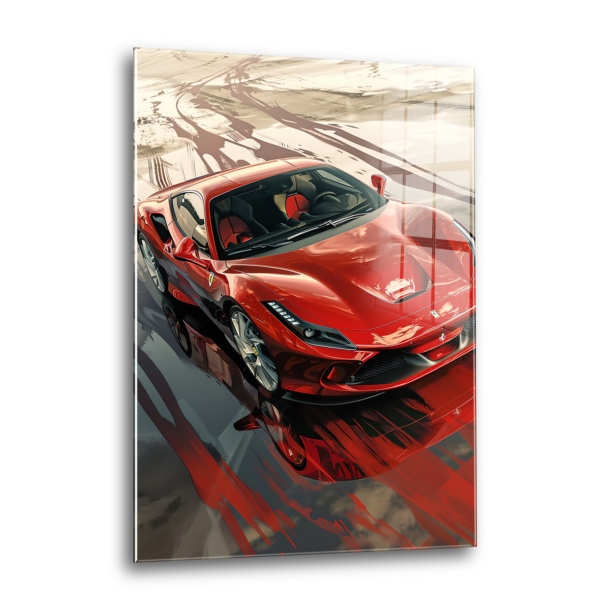 Acrylglas Wandbild - Speed Rider