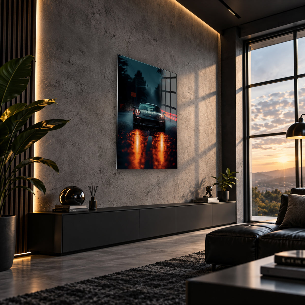 Acrylglas Wandbild - Dark Drive
