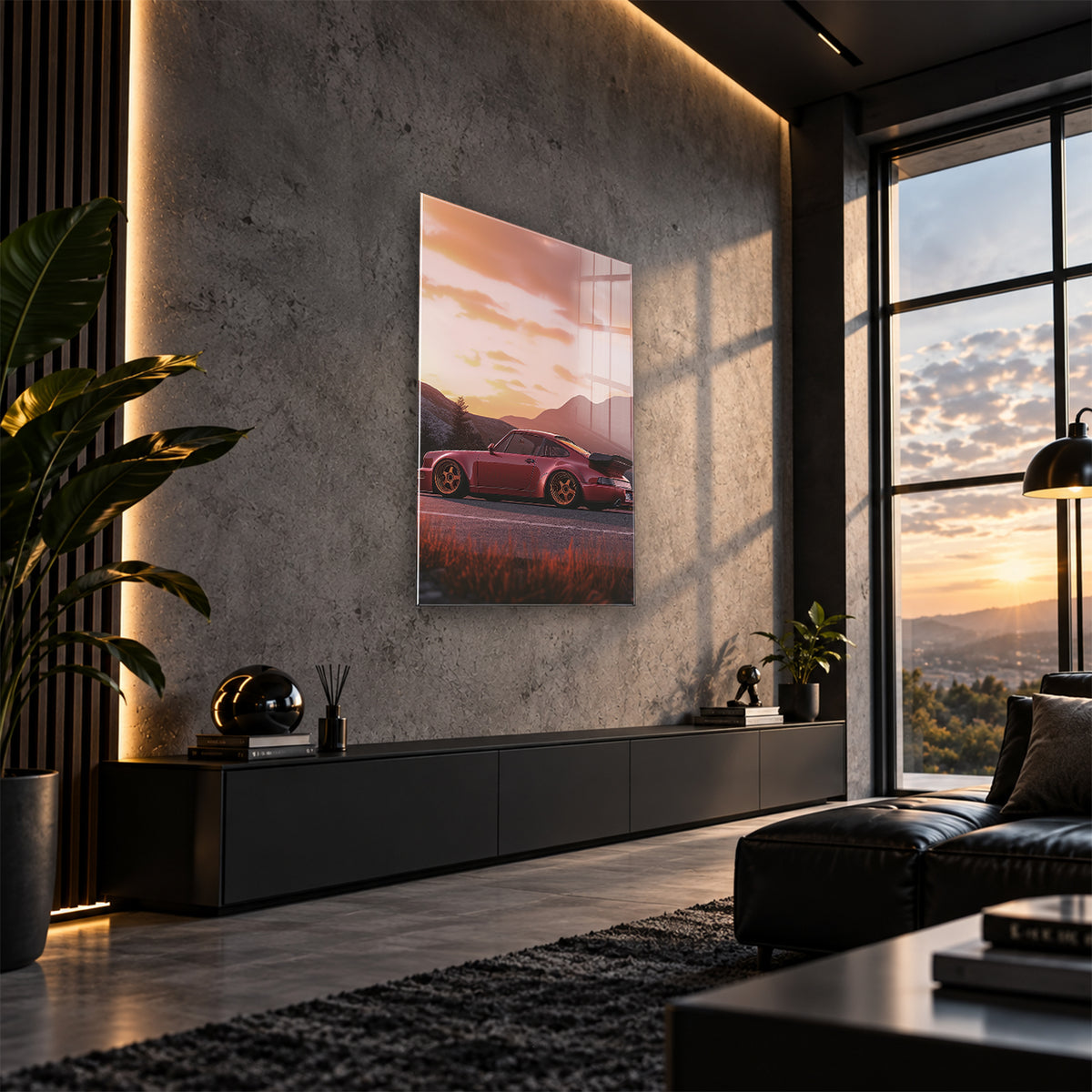 Acrylglas Wandbild -Spring Drive