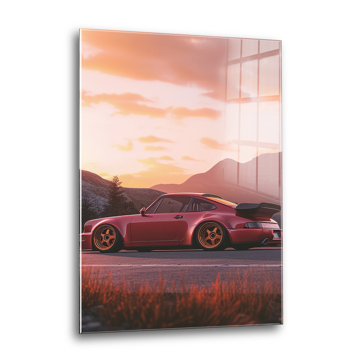 Acrylglas Wandbild -Spring Drive