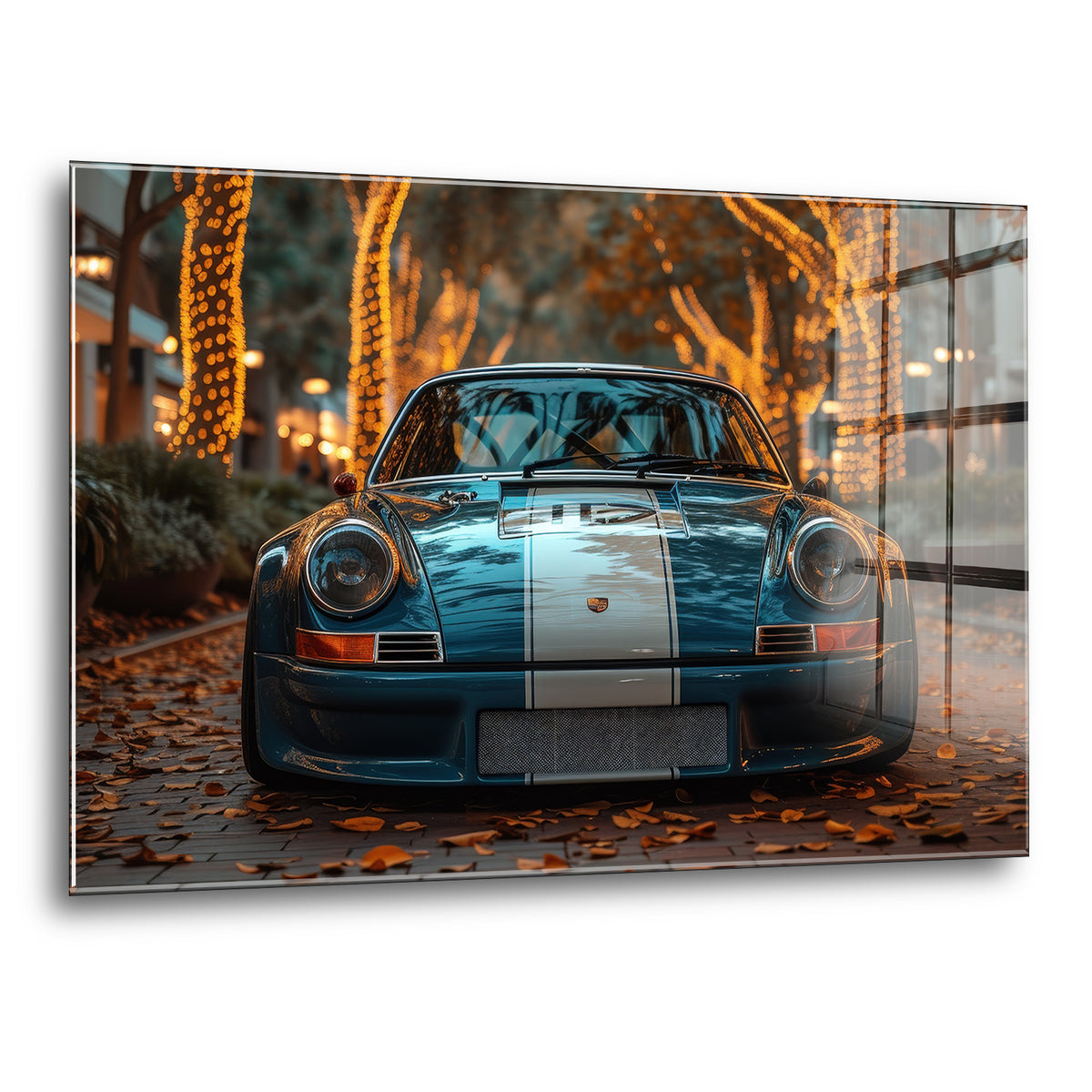 Acrylglas Wandbild -Autumn Drive