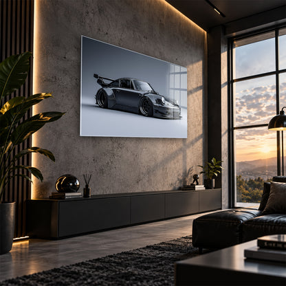 Acrylglas Wandbild - Dark Machine