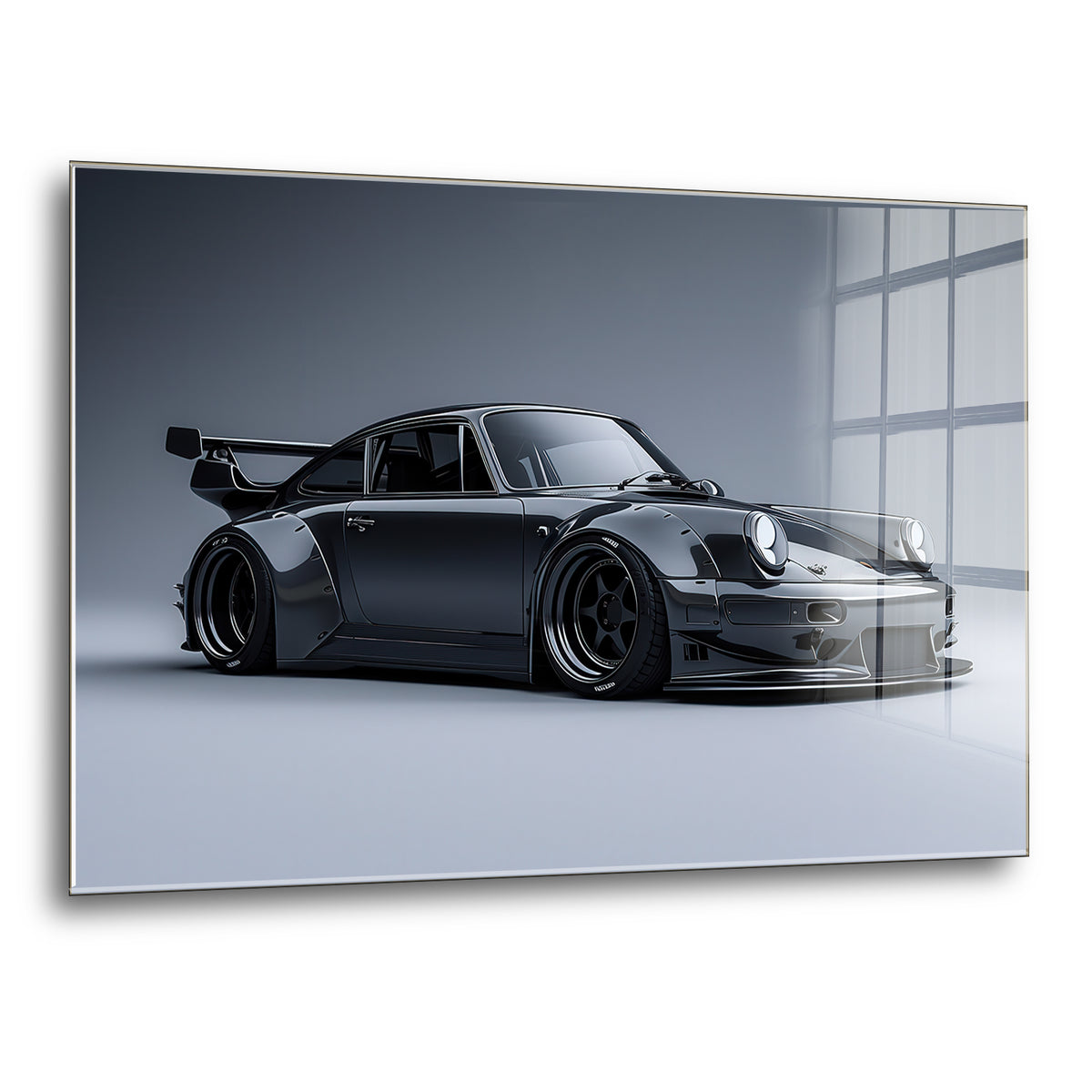 Acrylglas Wandbild -Black Machine