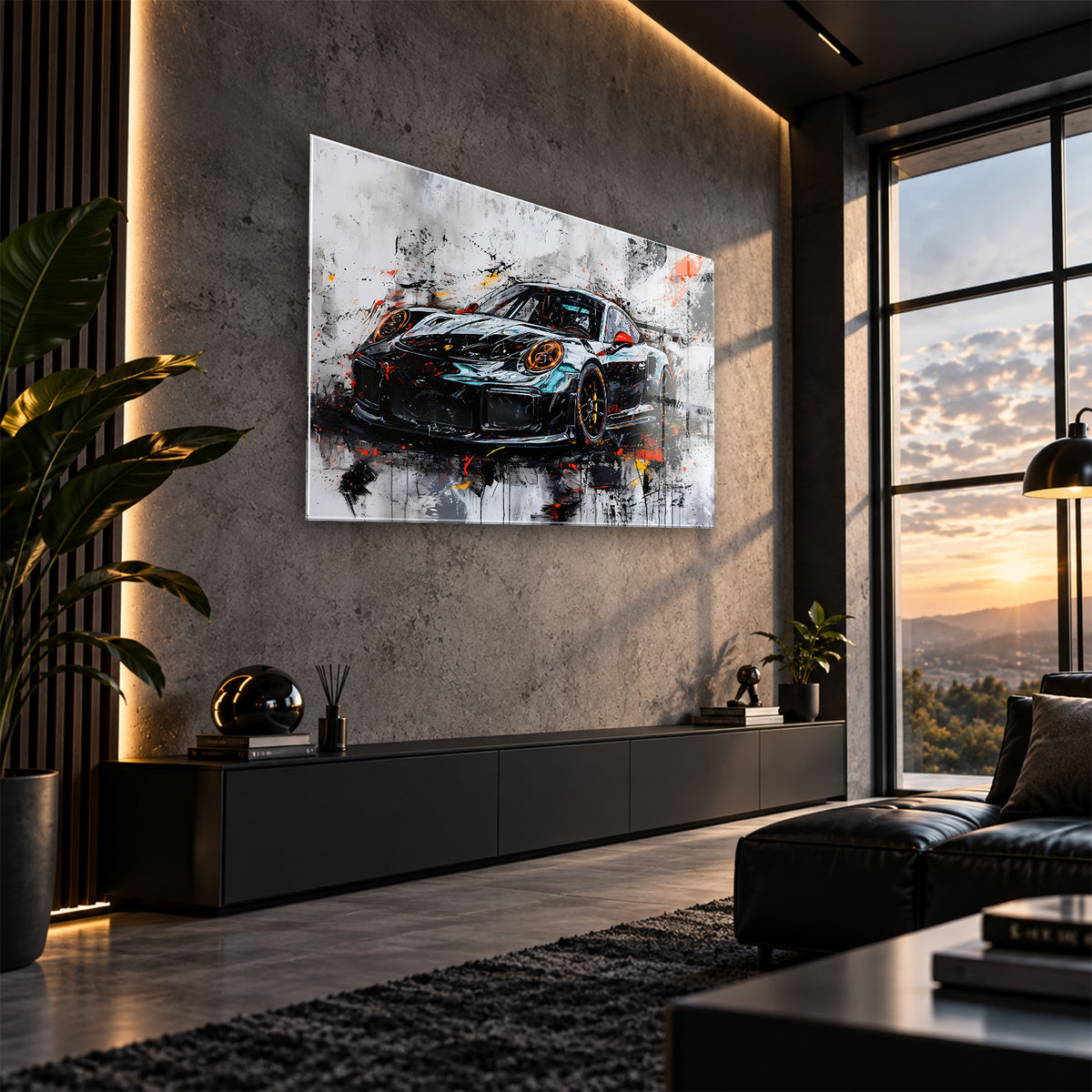 Acrylglas Wandbild -Graffiti Drive