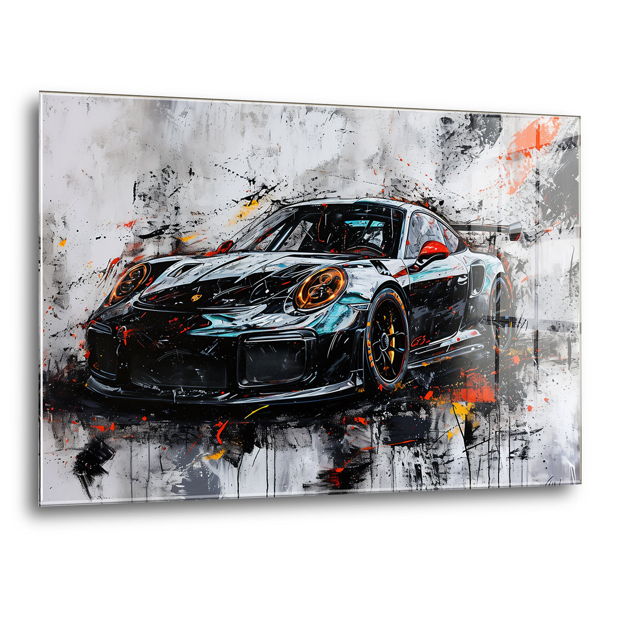 Acrylglas Wandbild -Graffiti Drive