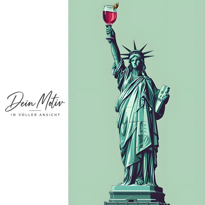 Acrylglas Wandbild - Liberty Wine