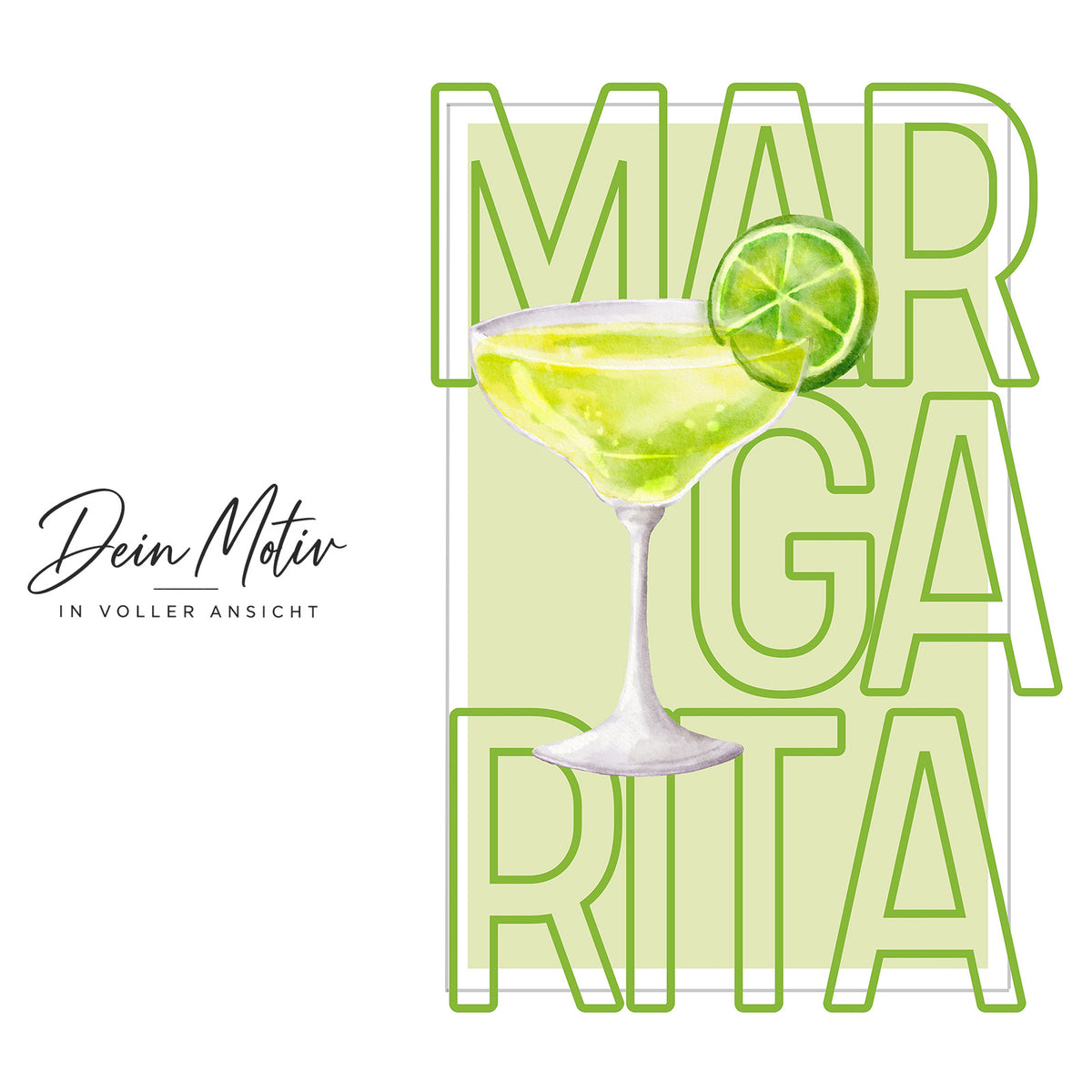 Acrylglas Wandbild - Margarita