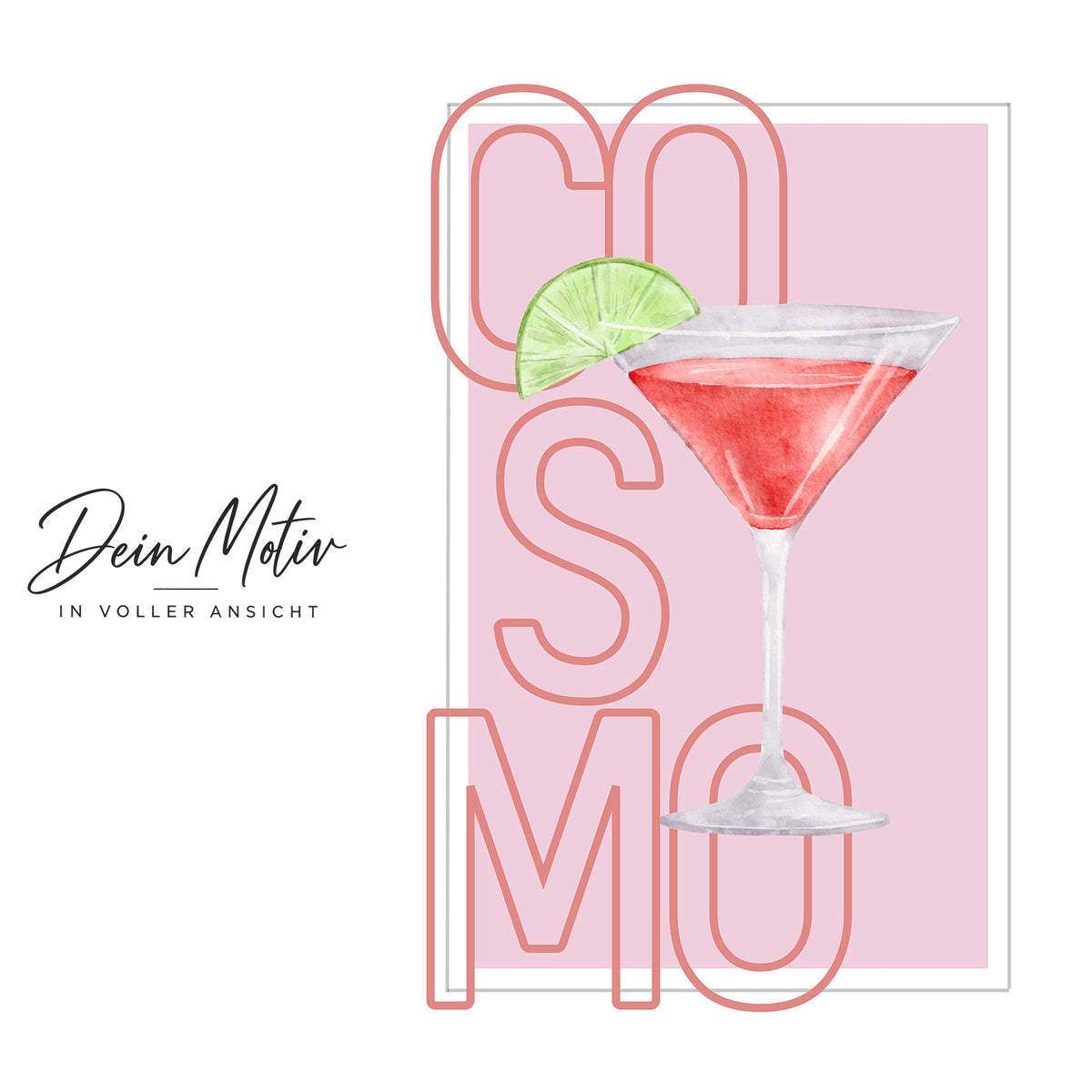 Acrylglas Wandbild - Cosmo